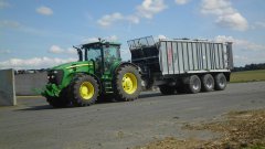 John Deere 7830 i Fliegl