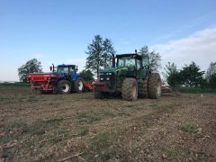 John Deere 8130 & New Holland T7.235 & Gaspardo