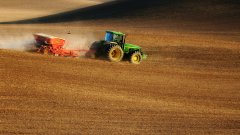 John Deere 8300+Vaderstad Rapid 400c