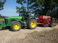 John Deere 8320 & Horsch  Pronto