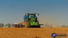 John Deere 8530 w uprawie pasowej