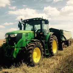 John deere R6140 + HL