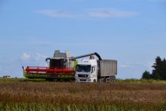 Man TGX & Claas Tucano 450