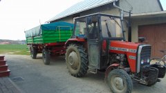 Massey ferguson 255 + Hl6102