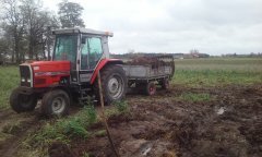 Massey Ferguson 3060 & rozrzutnik