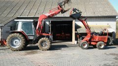 Massey Ferguson 3065 & Schaffer 328