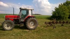 Massey Ferguson 3080+Zgrabiarka