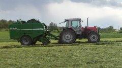 Massey Ferguson 3120 & Mchale Fusion