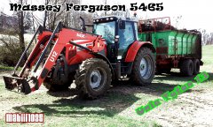 Massey Ferguson 5465 + Unia Tytan 13