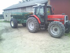 Massey Ferguson 6160 & Amazone ZGB-6000