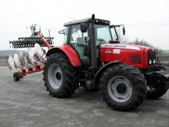 Massey Ferguson 6485 & Kverneland  ED100+ PACKOMAT  ''S''