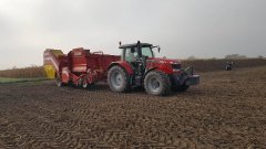 Massey ferguson 7718 & Grimme SE 85-55