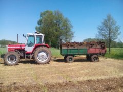 Massey Ferguson+rozrzutnik