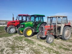 Belarus 1221.3 & John Deere 5080M & MF 255