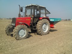 Belarus 820 & sulky dpx1503