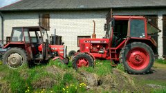 MF 255 vs MTZ 82 Starcie Tytanów