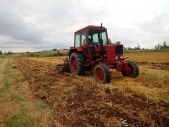 MTZ-82 + Gruber - podorywka