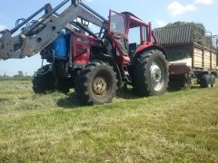 MTZ 82 + Krone Turbo 5000