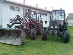 Mtz 82ts i Belarus 952