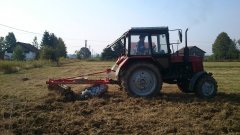 MTZ Belarus 820 +Brona talerzowa