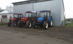 New Holland 70-56, Zetor 7245, MF 255