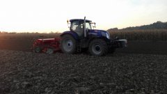 New Holland Blue Power T7.210 & Hermes & Unia Polonez