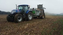 New Holland Blue Power T7.210 & Joskin