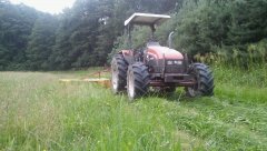 New Holland L75 i kosiarka