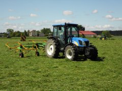 New Holland T4020 + Samasz P-530