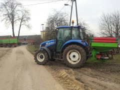 New Holland t4.55 + Brzeg MXL 1600