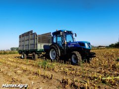 New Holland T4.65V & Rozrzutnik