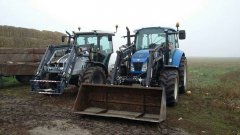 New Holland T5 105 & Lamborghini Nitro R 120 T4i