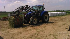 New Holland T5 105 + tur Agromasz