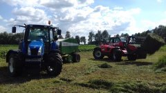 New Holland T5040 & Manitou 634