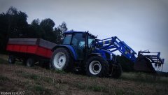 New Holland T5050 + Przyczepa