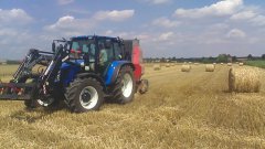 New Holland T5050\u0026Rivierre RV 126L