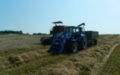 New Holland T5.105 DC / Agro-Masz Ł-106A / Bizon ZO56