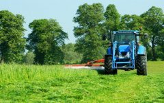 New Holland T5.105 DC / Lely Splendimo 280M