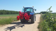 New Holland T5.105 & pług łąkowy