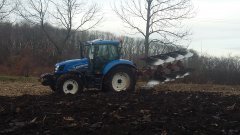 New holland t6 + pług sukov