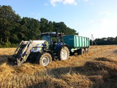 New Holland T6010 + Camara 12t