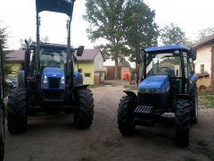 New Holland T6010 + New Holland TD5020