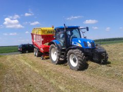 New Holland T6030 & Pottinger FARO 4000 D