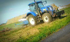 New Holland T6050 Power Command & Lemken 5skib + wał