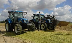 New Holland T6050 RC & New Holland TS125A Plus