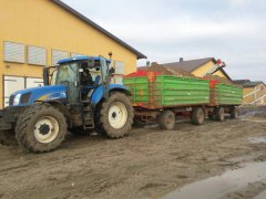 New Holland t6070 + 2× Auto Tech