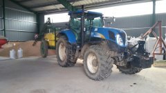 New Holland T6070 & Unia Pilmet 2518 RSM 2017!