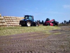 New Holland T6080 & MF 9407s