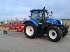 New Holland T6.140 AUTO COMMAND & Pottinger  SERVO 35 NOVA