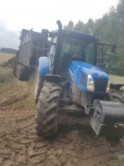 New Holland t6.140  & Fliegl